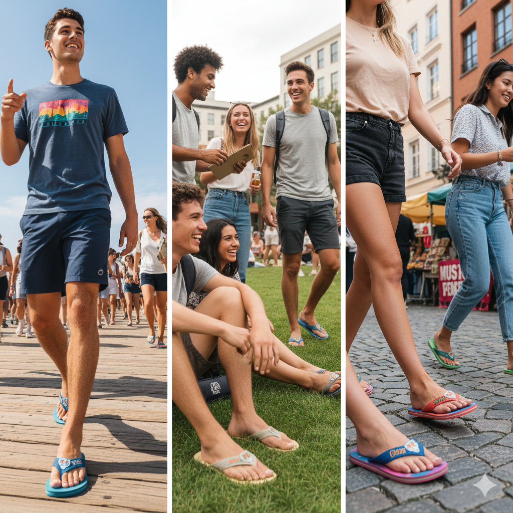 Walking Billboards: How Custom Flip Flops Transform Every Step Into Marketing Gold